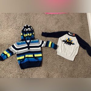 Set of 2 boy sweaters, 2T